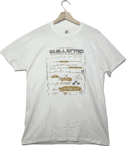 Camiseta de Guillermo Blanca