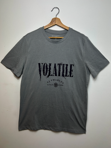 Camiseta de TJ Charles Gris